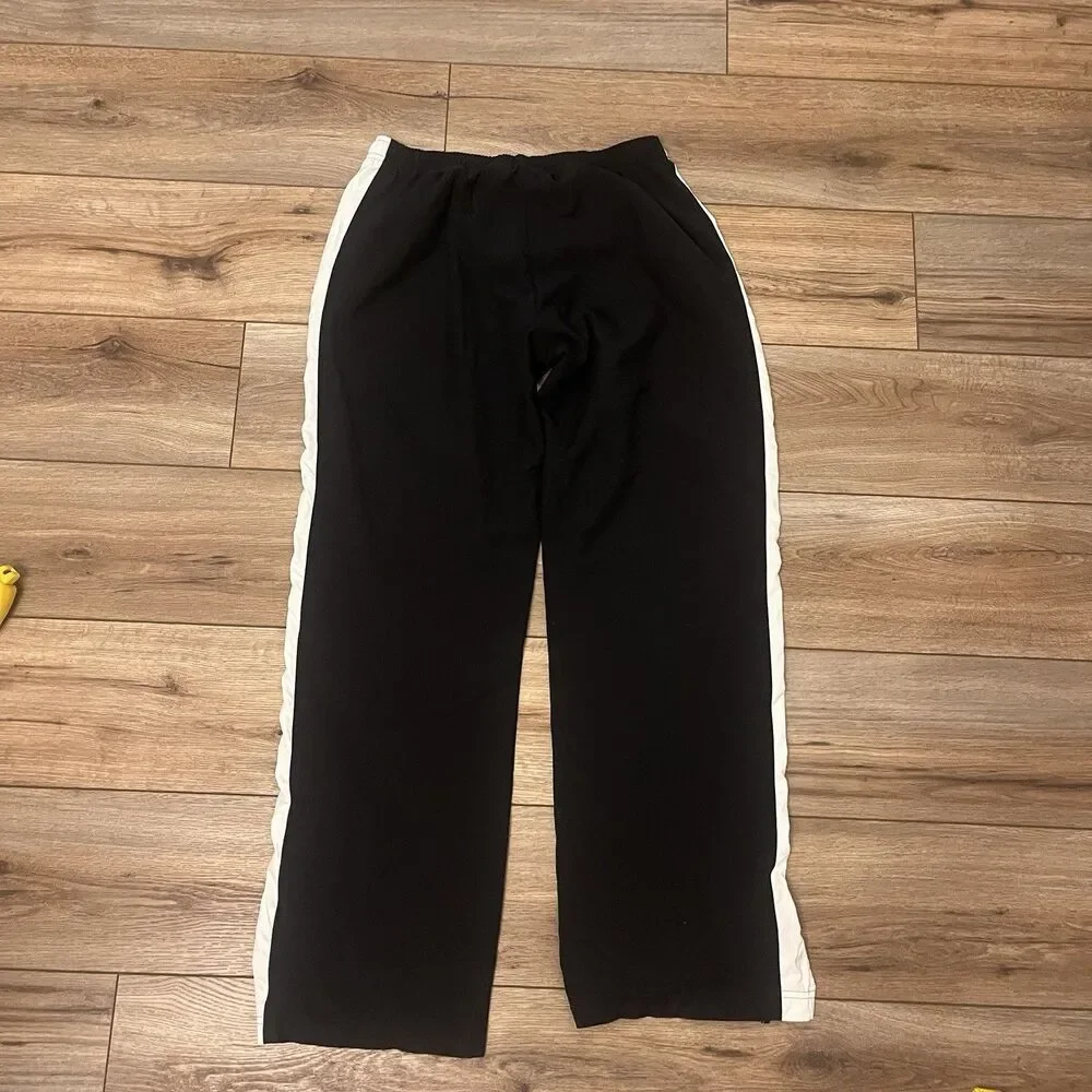 Nike Black Sweatpants with White Side Panels